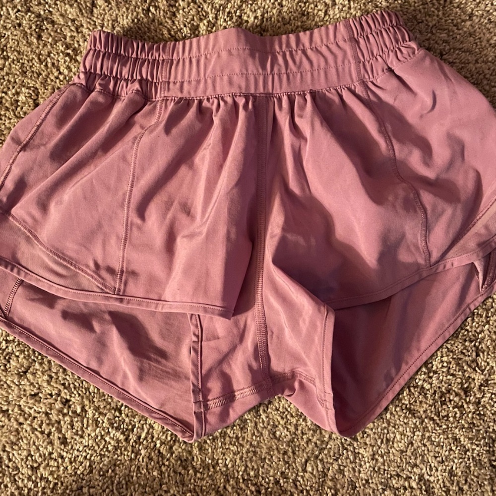 Purple Lululemon Hotty Hot Shorts (2.5 in)